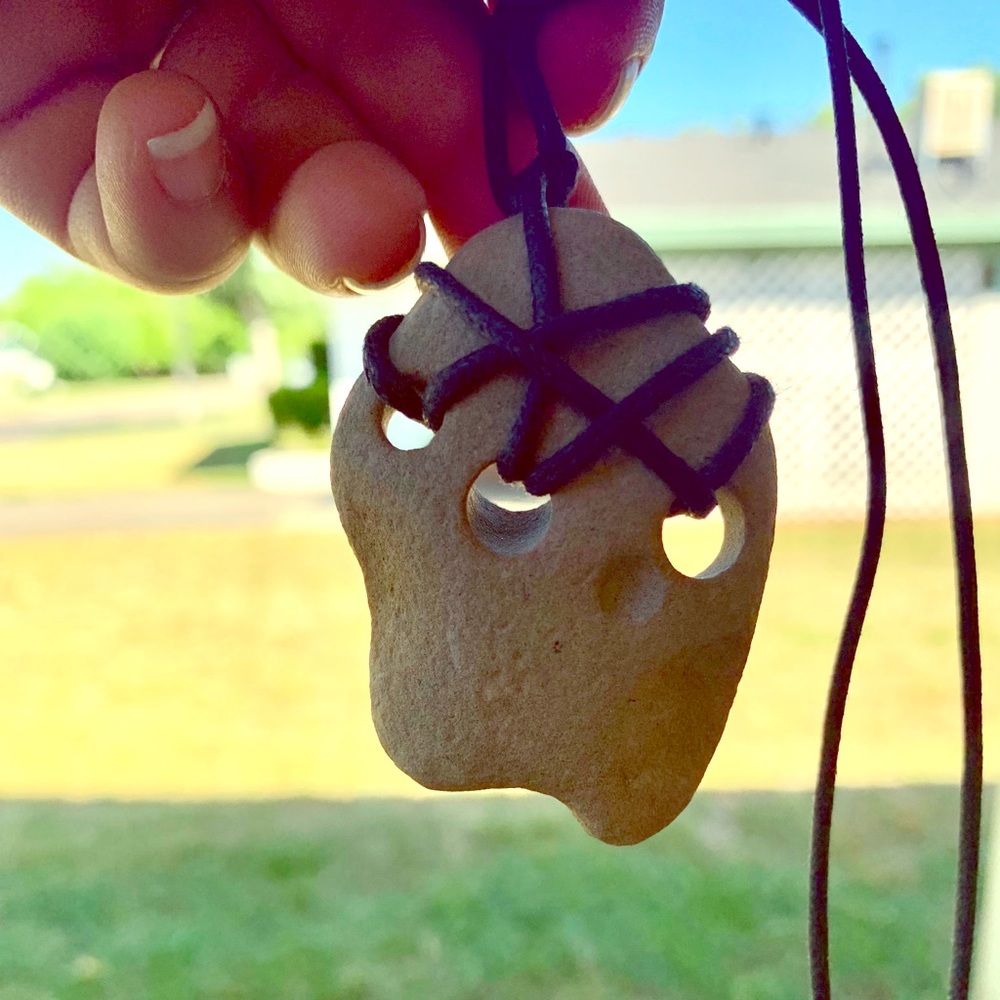 Holy rock necklace